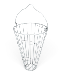 Straw basket galv - Big Toy